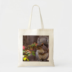 Squirrel Patiently Begs Tote Bag