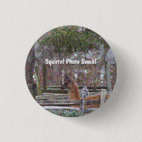 Squirrel Photo Bomb Button