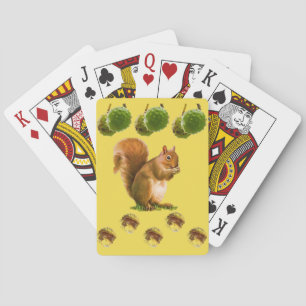 Squirrel Playing Card Deck