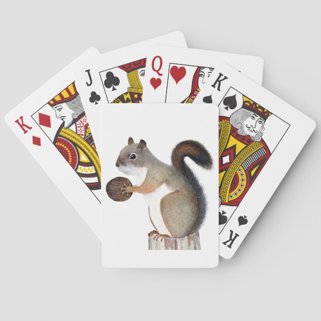 Squirrel Playing Cards (Back)
