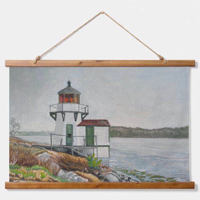 Squirrel Point Light Hanging Tapestry (Front)