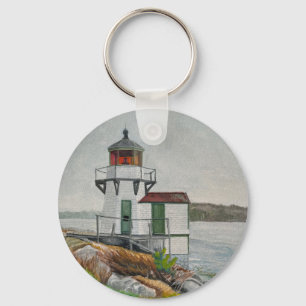 Squirrel Point Light Key Ring