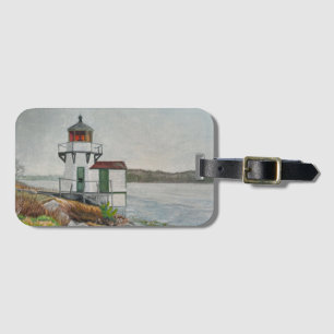 Squirrel Point Light Luggage Tag