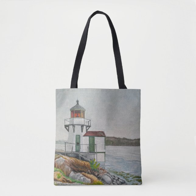 Squirrel Point Light Tote Bag (Front)