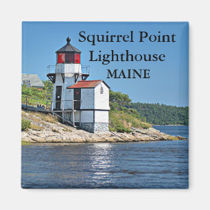Squirrel Point Lighthouse, Maine Magnet