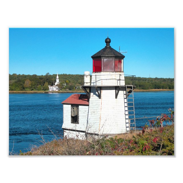 Squirrel Point Lighthouse, Maine Photo Print (Front)