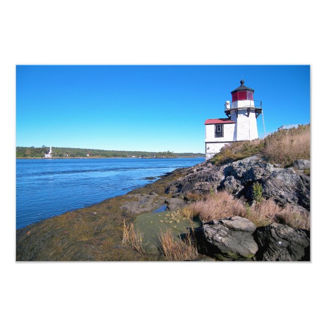 Squirrel Point Lighthouse, Maine Photo Print (Front)