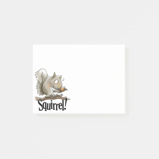 Squirrel Post-It Notes (Front)