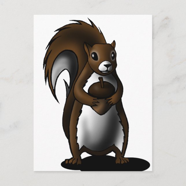 Squirrel Postcard (Front)
