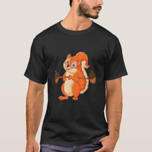 Squirrel Power  Forest Animal Love Best Friend Squ T-Shirt