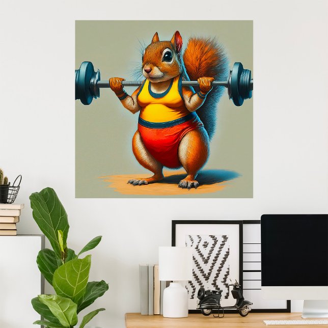 Squirrel Power Poster (Creator Uploaded)