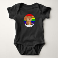 Squirrel Rainbow Glitter Kawaii Croissant