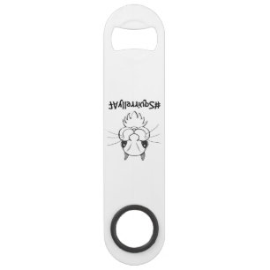 Squirrel Rehab   SquirrellyAF Bottle Opener