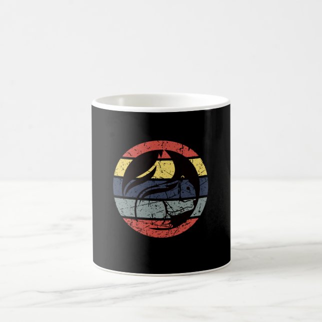 Squirrel Retro Coffee Mug (Center)