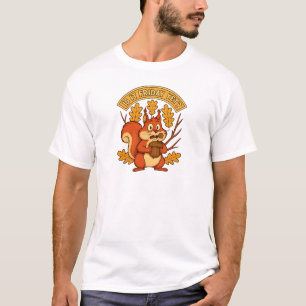 Squirrel Retro Vibes - Friday Mode T-Shirt