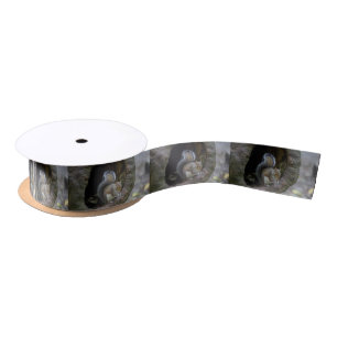 Squirrel Ribbon Satin Ribbon