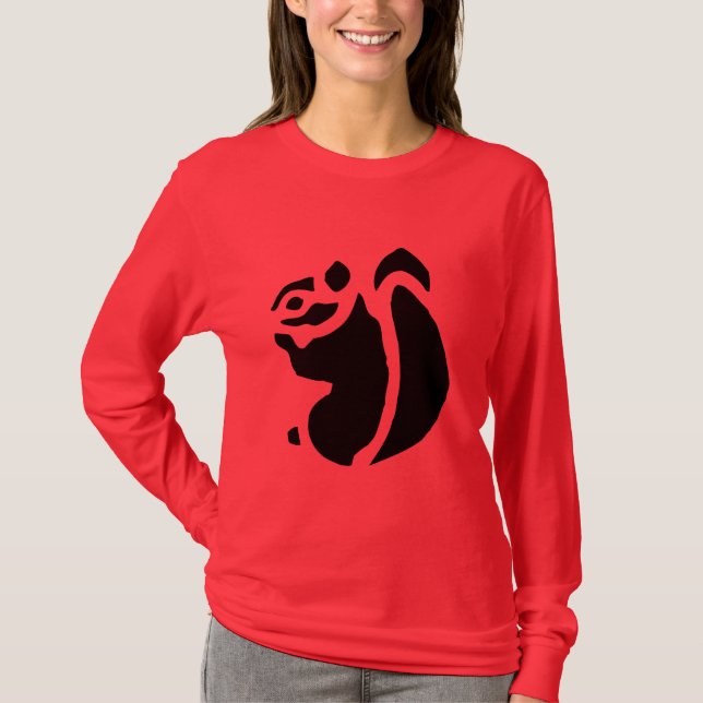 Squirrel Rodent T-Shirt (Front)