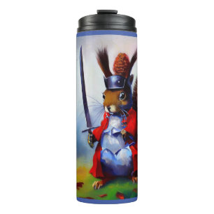 Squirrel Samurai Thermal Tumbler