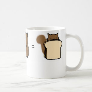 squirrel sandwich mug
