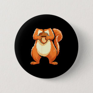 Squirrel Shirt Adult Men Women Kids Body Squirrel 6 Cm Round Badge