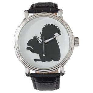 Squirrel Silhouette Watch