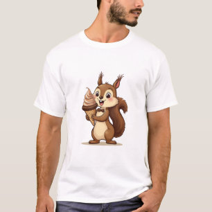 Squirrel Snacks - Funny Animal Food Design T-Shirt