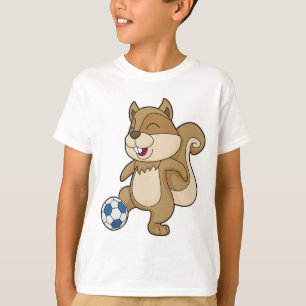 Squirrel Soccer player Soccer T-Shirt