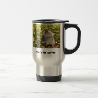 Squirrel Travel Coffee Travel Mug