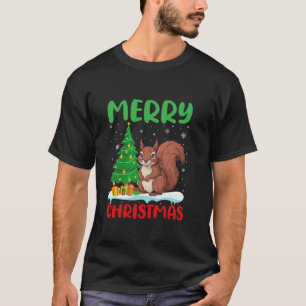 Squirrel Tree Xmas Sweater Men Women Ugly Christma