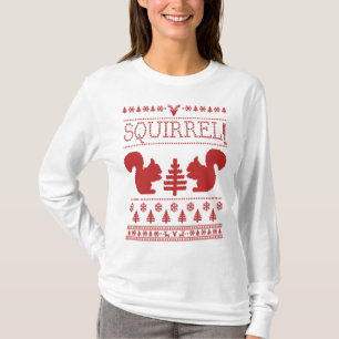 Squirrel Ugly Christmas Sweater