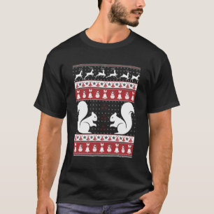 Squirrel Ugly Christmas Sweater Xmas