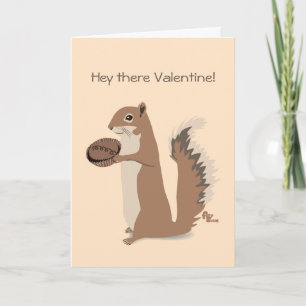 Squirrel Valentine's Day Card