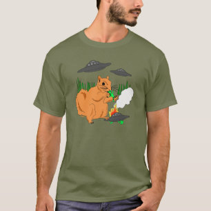 Squirrel vs. Aliens T-Shirt
