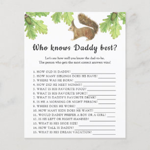 Squirrel - Who knows Daddy best game