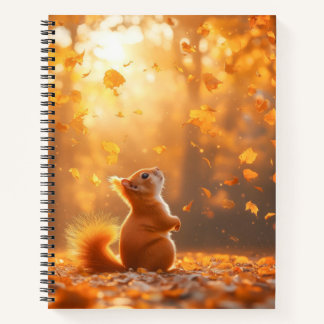 Squirrel Wild Animal Loving Portrait  Notebook
