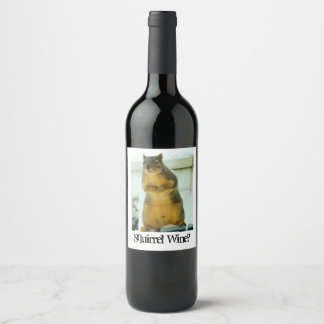 Squirrel Wine Wine Label