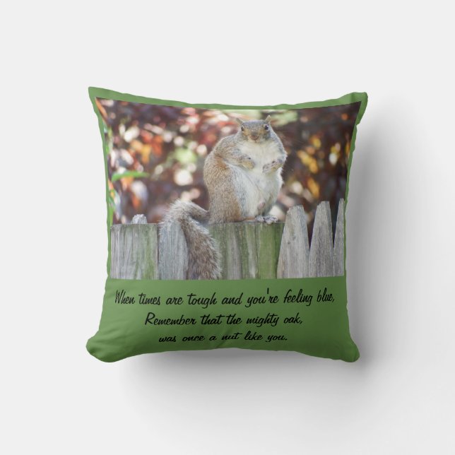 SQUIRREL WISDOM CUSHION (Front)