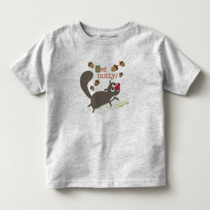 Squirrel with Acorns Toddler T-shirt