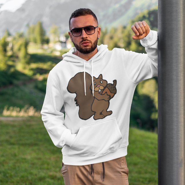 Squirrel With An Acorn Hoodie (Creator Uploaded)