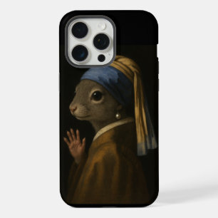 Squirrel With The Pearl Earring iPhone 15 Pro Max Case