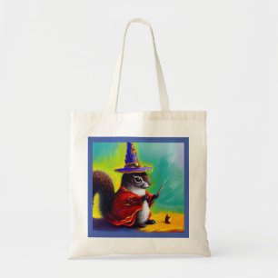 Squirrel Wizard Tote Bag