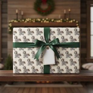 Squirrel Wrapping Paper Sheet