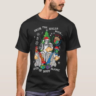 Squirrel Wrestling Holiday T-Shirt