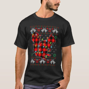Squirrel Xmas Lights Ugly Christmas Sweater