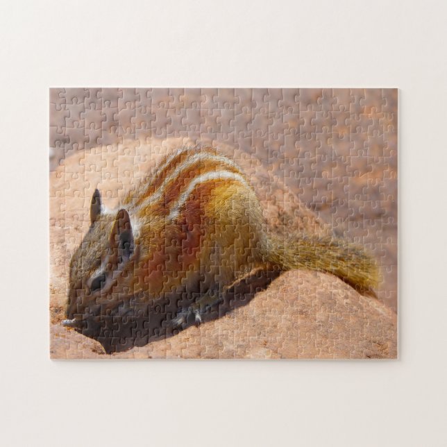 Squirrel Yellowstone. Jigsaw Puzzle (Horizontal)