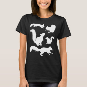 Squirrels Cute Squirrel  Squirrel Season Squirrels T-Shirt
