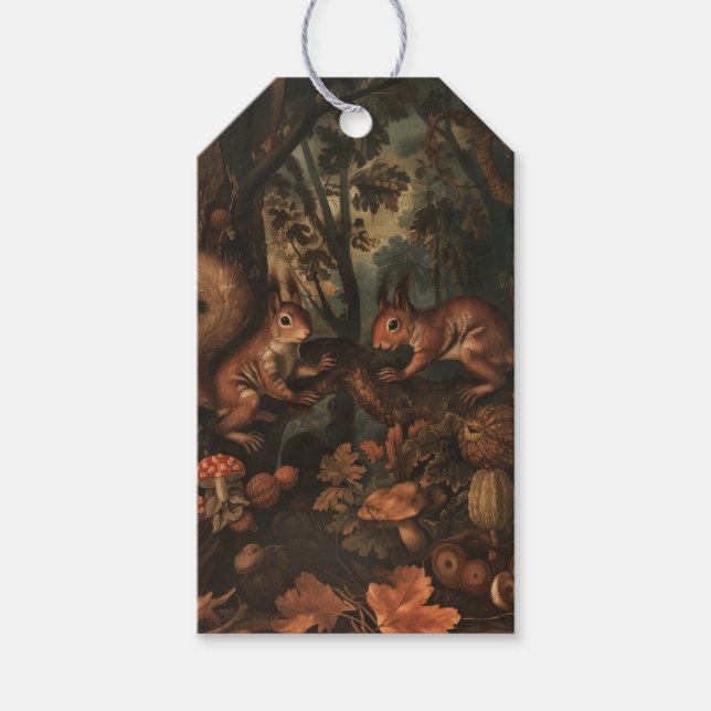 Squirrels - Gift Tags (Front)