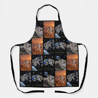 Squirrels in Space Apron