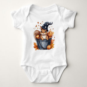 Squirrels Just Wanna Have Fun Baby Bodysuit