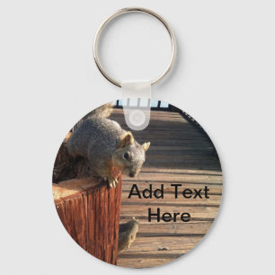 Squirrels Key Ring